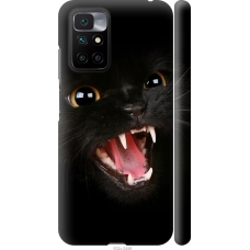 Чохол на Xiaomi Redmi 10 Чорна кішка 932m-2488