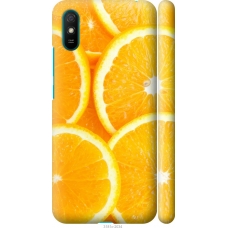 Чохол на Xiaomi Redmi 9A Часточки апельсину 3181m-2034