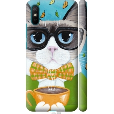 Чохол на Xiaomi Redmi 9A Cat Coffee 4053m-2034