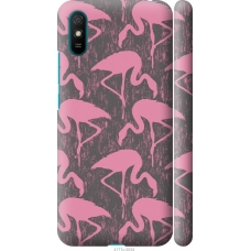 Чохол на Xiaomi Redmi 9A Vintage-Flamingos 4171m-2034