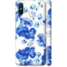 Чохол на Xiaomi Redmi 9A Блакитні орхідеї 4406m-2034