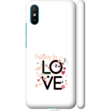 Чохол на Xiaomi Redmi 9A falling in love 4758m-2034