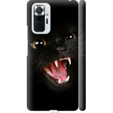 Чохол на Xiaomi Redmi Note 10 Pro Чорна кішка 932m-2297