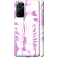 Чохол на Xiaomi Redmi Note 11 Рожевий бутон. Квітка. Pink Flower Bloom 4765m-2516