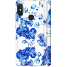 Чохол на Xiaomi Redmi Note 5 Pro Блакитні орхідеї 4406m-1353