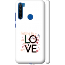 Чохол на Xiaomi Redmi Note 8T falling in love 4758m-1818