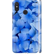 Чохол на Xiaomi Mi Max 3 Сині квіти 526m-1534
