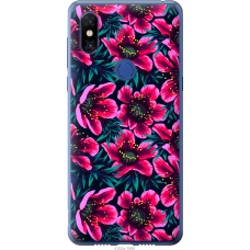 Чохол на Xiaomi Mi Mix 3 Яскраві квіти 3102u-1599
