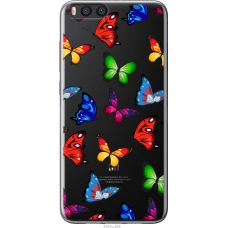 Чохол на Xiaomi Mi Note 3 Барвисті метелики 4761u-978