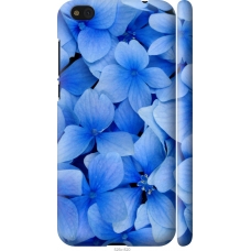 Чохол на Xiaomi Mi5c Сині квіти 526m-820