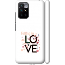 Чохол на Xiaomi Redmi 10 falling in love 4758m-2488