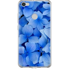 Чохол на Xiaomi Redmi Note 5A Prime Сині квіти 526u-1063
