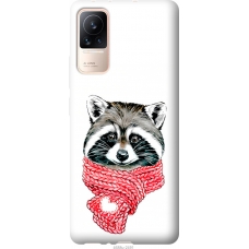 Чохол на Xiaomi Civi Єнот в шарфі 4688u-2491