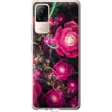 Чохол на Xiaomi Civi Абстрактні квіти 3 850u-2491