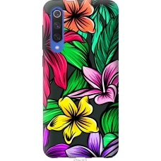Чохол на Xiaomi Mi 9 SE Тропічні квіти 1 4753u-1674