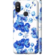 Чохол на Xiaomi Mi A2 Блакитні орхідеї 4406m-1481