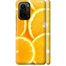 Чохол на Xiaomi Poco F3 Часточки апельсину 3181m-2280