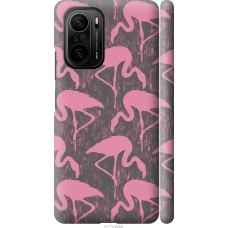 Чохол на Xiaomi Poco F3 Vintage-Flamingos 4171m-2280