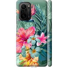 Чохол на Xiaomi Poco F3 Тропічні квіти v1 4667m-2280