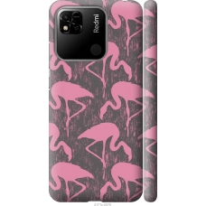 Чохол на Xiaomi Redmi 10A Vintage-Flamingos 4171m-2578