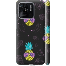 Чохол на Xiaomi Redmi 10C Summer ananas 4695m-2591