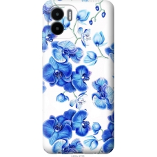 Чохол на Xiaomi Redmi A1 Блакитні орхідеї 4406u-2768