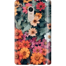 Чохол на Xiaomi Redmi Note 4 Beauty flowers 4050m-352
