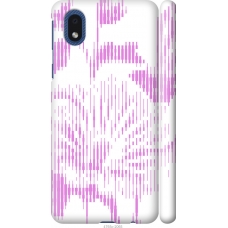 Чохол на Samsung Galaxy A01 Core A013F Рожевий бутон. Квітка. Pink Flower Bloom 4765m-2065