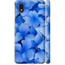 Чохол на Samsung Galaxy A01 Core A013F Сині квіти 526m-2065