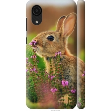 Чохол на Samsung Galaxy A03 Core A032F Кролик і квіти 3019m-2539