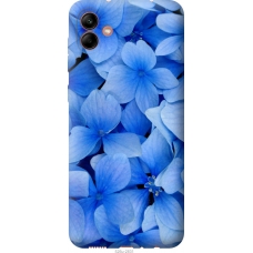 Чохол на Samsung Galaxy A04 A045F Сині квіти 526u-2831