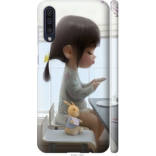 Чохол на Samsung Galaxy A30s A307F Мила дівчинка з зайчиком 4039m-1804