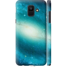 Чохол на Samsung Galaxy A6 2018 Блакитна галактика 177m-1480