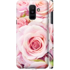 Чохол на Samsung Galaxy A6 Plus 2018 Троянди 525m-1495
