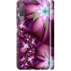 Чохол на Samsung Galaxy A7 (2018) A750F Квіткова мозаїка 1961m-1582