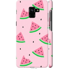 Чохол на Samsung Galaxy A8 Plus 2018 A730F Рожевий кавун 4314m-1345