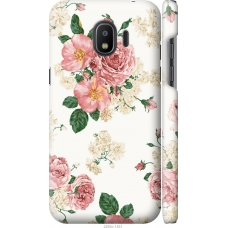 Чохол на Samsung Galaxy J2 2018 Квіткові шпалери v1 2293m-1351