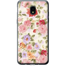 Чохол на Samsung Galaxy J3 2018 Квіткові шпалери 820u-1501