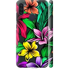 Чохол на Samsung Galaxy M11 M115F Тропічні квіти 1 4753m-1905