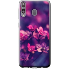Чохол на Samsung Galaxy M30 Пурпурні квіти 2719u-1682