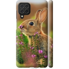 Чохол на Samsung Galaxy M62 Кролик і квіти 3019m-2263