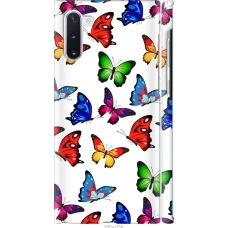 Чохол на Samsung Galaxy Note 10 Барвисті метелики 4761m-1718