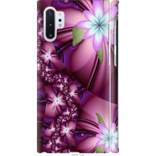 Чохол на Samsung Galaxy Note 10 Plus Квіткова мозаїка 1961m-1756