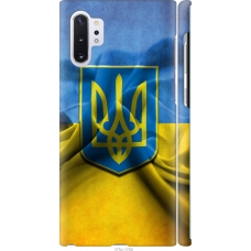 Чохол на Samsung Galaxy Note 10 Plus Прапор та герб України 375m-1756