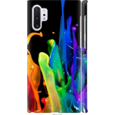 Чохол на Samsung Galaxy Note 10 Plus Бризки фарби 3957m-1756