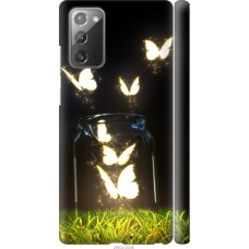Чохол на Samsung Galaxy Note 20 Метелики 2983m-2036