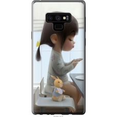 Чохол на Samsung Galaxy Note 9 N960F Мила дівчинка з зайчиком 4039u-1512
