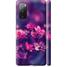 Чохол на Samsung Galaxy S20 FE G780F Пурпурні квіти 2719m-2075