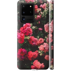 Чохол на Samsung Galaxy S20 Ultra Кущ з трояндами 2729m-1831