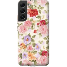 Чохол на Samsung Galaxy S22 Plus Квіткові шпалери 820u-2495